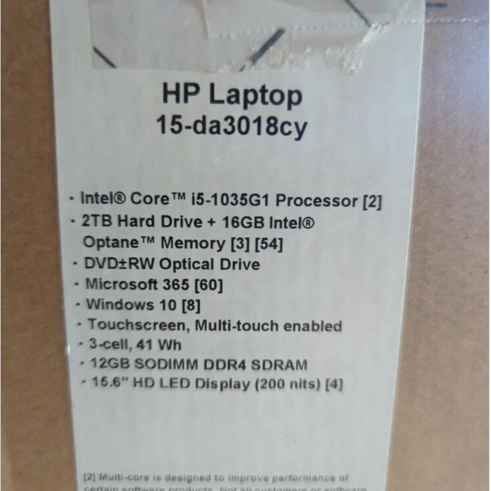 HP 15 inch